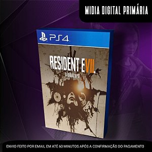 Resident Evil 7 Biohazard Ps4 Mídia Digital (Primária)