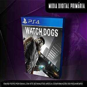 Watch Dogs 1 Ps4 Mídia Digital (Primária)