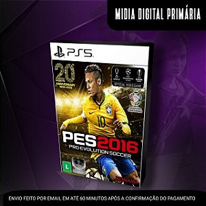 PES 2016 Ps5 Mídia Digital (Primária) (Retrocompatível)