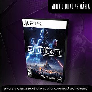 Star Wars Battlefront 2 Ps5 Mídia Digital (Primária) (Retrocompatível)