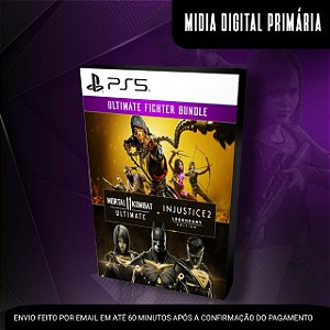 Mortal Kombat 11 Edição Ultimate +  Injustice 2 Edição Lendária Ps5 Mídia Digital (Primária)