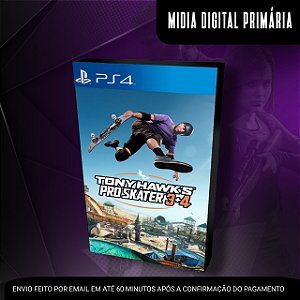 Tony Hawk's™ Pro Skater™ 3 + 4 Ps4 Mídia Digital (Primária)