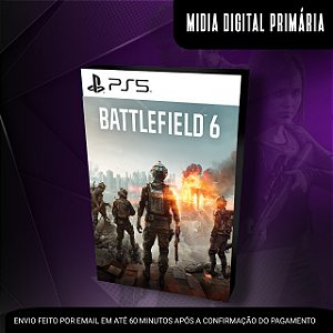 Battlefield 6 Ps5 Mídia Digital (Primária) - Pré-Venda