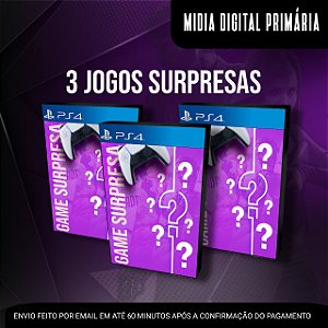 3 Jogos Supresa Mídia Digital Ps4 (Primária)