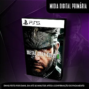 METAL GEAR SOLID Δ: SNAKE EATER Ps5 Mídia Digital