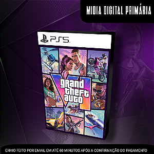 Pré Venda - Grand Theft Auto VI Ps5 Mídia Digital - Versão Standard