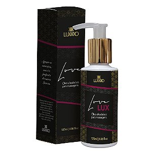 Óleo Afrodisíaco Love Lux  - Massagem Afrodisíaca - LUXXXO - 120ml