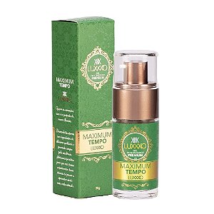 MAXIMUM TEMPO - Lubrificante Retardante Masculino - LUXXXO - Frasco 30ml
