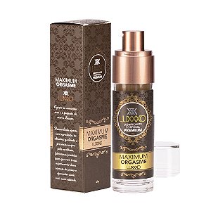 MAXIMUM ORGASME - Lubrificante Super Excitante - LUXXXO - Frasco 50ml - IMP1