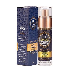 EXCIT ANALIS - Lubrificante ANAL Super Excitante - LUXXXO - Frasco 50 ml - IMP1A