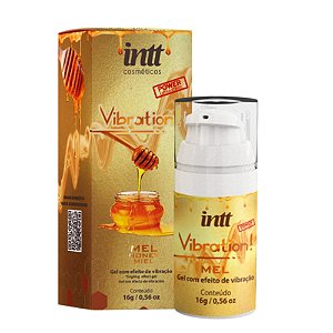 Vibration! Gel Eletrizante Estimulante SUPER Vibrante MEL - LANCAMENTO INTT