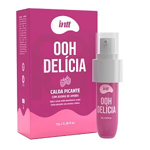 Ooh Delícia - Calda Pulsante Sabor AMORA - 11g