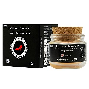 Vela Flamme D'Amour  SADO (Uva de Povence) - Vela Beijável para Sexo Oral - 7734