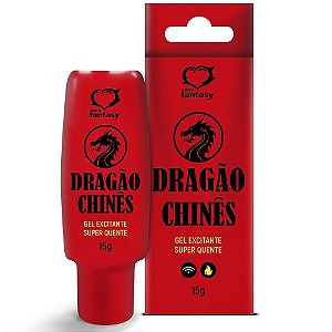DRAGÃO CHINÊS 15G - Gel Excitante Super Quente! - Sexy Fantasy 504420