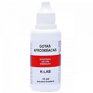 Gotas Afrodisíacas Excitantes K-LAB 15ml