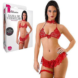 Fantasia Dama de Vermelho - LIN23