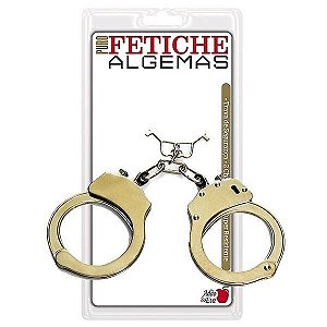 Algemas em metal niquelada - LS023