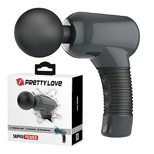 Massageador Hiper Potente e Recarregável - Super Power - Pretty Love - 6826 - MG001 - BW-055013-1