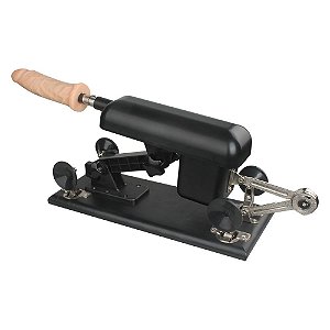 Máquina do Sexo de Multivelocidade Com 2 Pênis e 1 Estimulador Anal