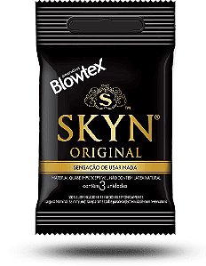 Preservativo / Camisinha Blowtex Skyn - 3 Unid. -