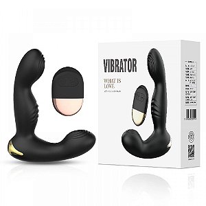 Estimulador de Próstata VIGOR em Silicone Cirúrgico 10 Vibrações e Controle Remoto  RECARREGÁVEL - EP002 - VIP LL-B2122