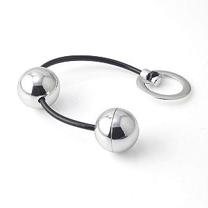 Bolinha Tailandesa em Metal Ben-Wa com Duas Bolas 50 tons - Pompoarismo - HARD - HA127C