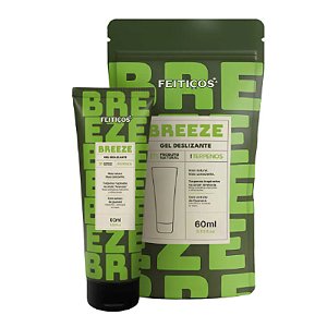 Lubrificante BREEZE - Gel Deslizante com Terpenos - 60ml - Feitiços