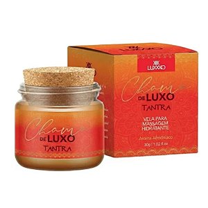 Chama de Luxo Atração Tantra - Vela Para Massagem Aromática Com Ácido Hialurônico e D-Pantenol