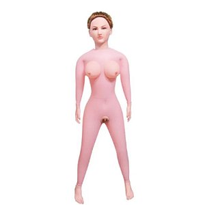 Boneca Inflável com Seios Fartos, Possui Vagina e Ânus Penetráveis