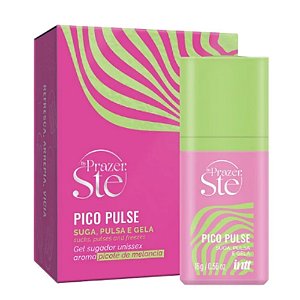 PICO PULSE Sugador Líquido Suga, Pulsa e Gela - By Prazer: Ste - Sabor Melancia - 16g