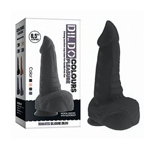 Prótese Grande Colorida Dildo Monstro 21,0 X 6,0 cm