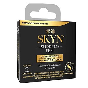 Preservativo / Camisinha SKYN Supreme Feel - 2 unidades