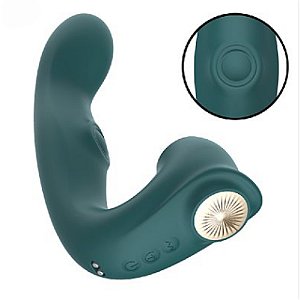 Vibrador Esferas Rotativas de Ponto G e Batidinhas de Clitóris com Tapping - Dale