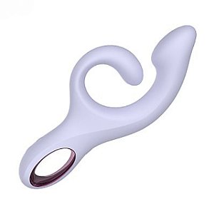 Vibrador Macio e Potente de Ponto G e Clitóris - Pontas Flexíveis - Good luck