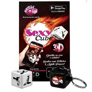 Dado Sexy Cube 3D - Realidade Aumentada - Diversão ao Cubo