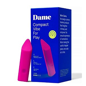 Vibrador Compacto, Discreto e Superpoderoso - Recarregável - Zig - Dame