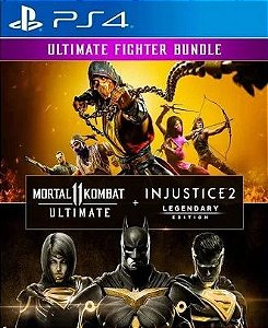 Mortal Kombat 11 Ultimate + Injustice 2 Edição Lendária Ps4 e Ps5
