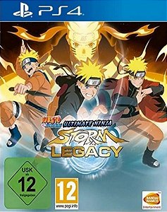 Naruto Shippuden Ultimate Ninja Storm Legacy Ps4 Mídia Digital