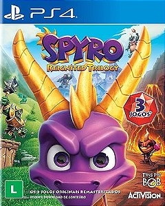 Spyro Reignited Trilogy Ps4 e Ps5 Mídia Digital Psn