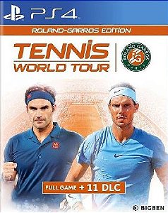 Tennis World Tour Roland-Garros Edition Ps4 e Ps5 Mídia Digital Psn