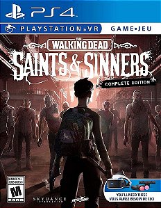 The Walking Dead Saints and Sinners Ps4 e Ps5 Mídia Digital Psn