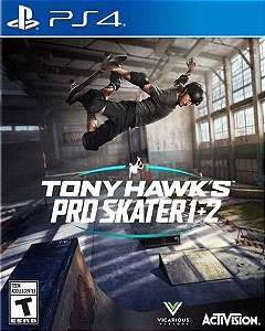 Tony Hawk's Pro Skater 1 + 2 Ps4 Mídia Digital Psn