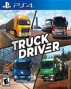 Truck Driver Ps4 e Ps5 Psn Mídia Digital