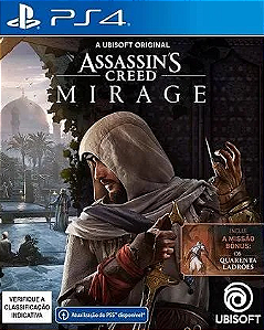Assassin's Creed Mirage Ps4 Psn Mídia Digital