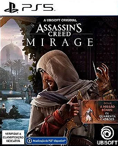 Assassin's Creed Mirage Ps5 Psn Mídia Digital