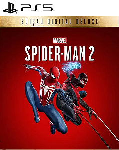 Marvels Spider Man 2 Edição Digital Deluxe Ps5 Psn Mídia Digital