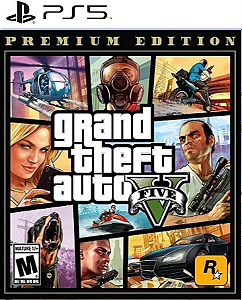 Gta V 5  Edição Premium Português Ps5 Mídia Digital Psn