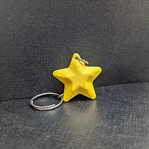 Chaveiro Estrela Amarela