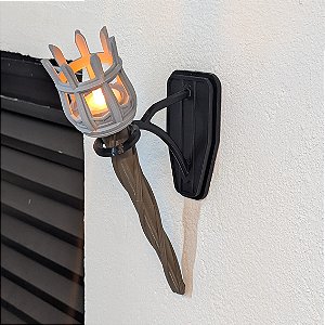 Vela Medieval com Suporte