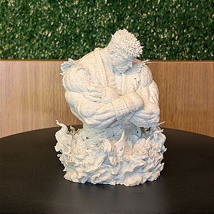 Busto Ryu Colecionável Cor Mármore